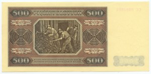 500 zlotých 1948 - séria CC