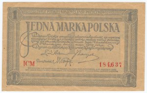 1 polnische Marke 1919 - Serie ICM