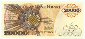 20,000 zloty 1989 - AN series