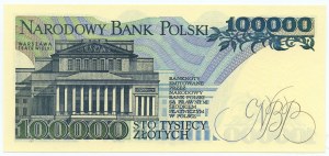PLN 100.000 1990 - Série BA