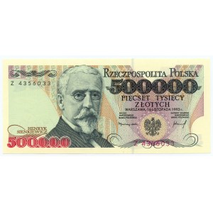 500.000 złotych 1993 - seria Z