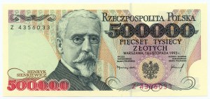 PLN 500.000 1993 - Serie Z