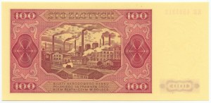 100 zloty 1948 - Série KR