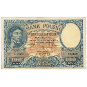 100 zloty 1919 - Serie S.C.
