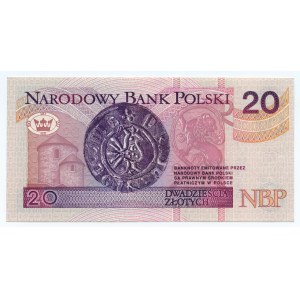 20 złotych 1994 - seria DO 4349384