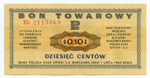 PEWEX - 10 centesimi 1969 - serie Eb 2113469