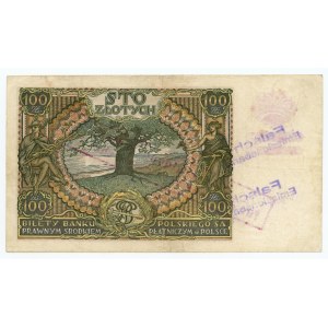 100 złotych 1934 - Ser. AL. 6115104