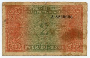 2 Polish marks 1916 - General - Series A 8229696