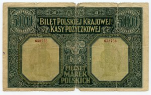 500 polských marek 1919 - 658756