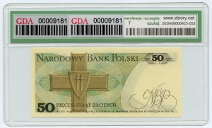50 zloty 1988 - Serie GC 0745883 - GDA 58 EPQ