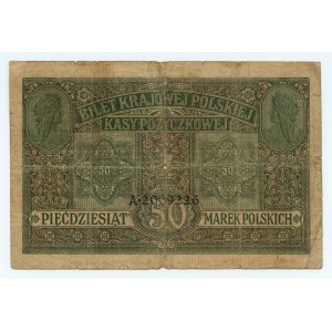 50 polských marek 1916 - jenerał - série A 2009226