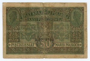 50 Polish marks 1916 - jenerał - series A 2009226