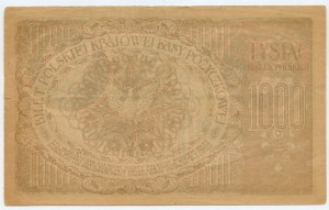 1000 marks polonais 1919 - Ser. AB 0446346 - 7 chiffres