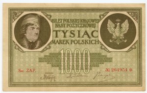 1000 marek polskich 1919 - Ser. ZAF. 264954*