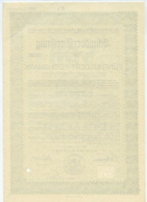 Štetín - 500 ríšskych mariek 1929