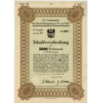 Königsberg - 5000 Reichsmark 1928