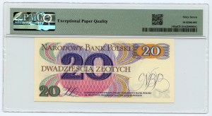 20 złotych 1982 - seria B - PMG 67 EPQ