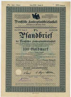 Berlino - 100 marchi d'oro 1930