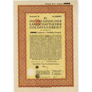 Königsberg - 2000 goldmark 1929