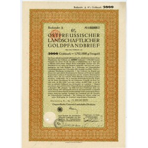 Königsberg - 5000 zlatých 1929