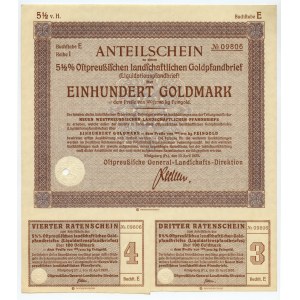 Königsberg - 100 zlatých 1935