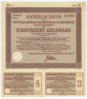 Königsberg - 100 Goldmark 1935