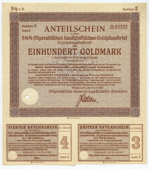 Königsberg - 100 goldmark 1935