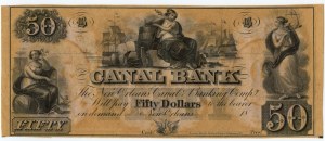 USA - 50 dollari - Banca centrale 1850