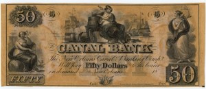 USA - 50 dolarów - Central Bank 1850