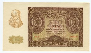 100 złotych 1940 - Ser. E 7472078