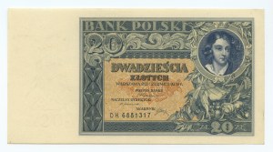 20 zloty 1931 - série DH. 6881317