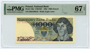 1000 Gold 1982 - DK-Serie - PMG 67 EPQ