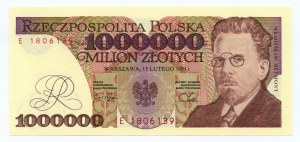 1.000.000 złotych 1991 - seria E 1806139