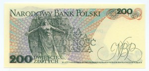 200 złotych 1986 - seria CZ 0050322