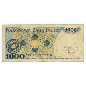 1000 złotych 1975 - seria P 4020536