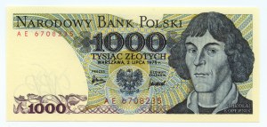 1000 złotych 1975 - seria AE 6708235