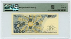 1000 złotych 1982- seria DK - PMG 67 EPG