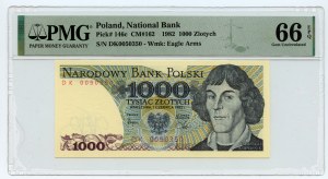 1000 Gold 1982 - DK series - PMG 66 EPQ