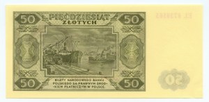 50 Zloty 1948 - MODELL - Serie EL