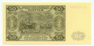 50 zloty 1948 - MODÈLE - Série EL