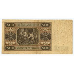 500 złotych 1948 - seria AC