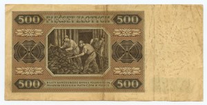 500 zloty 1948 - AC series