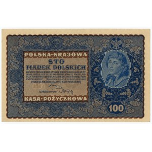 100 polských marek 1919 - IJ série Z