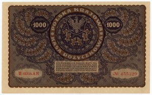 1,000 Polish marks 1919 - III series AH