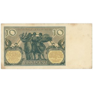 10 złotych 1929 - seria EV.
