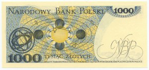 1,000 zloty 1982 - DY series