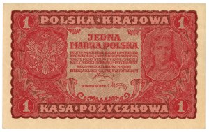 1 polnische Marke 1919 - 1. Serie DB