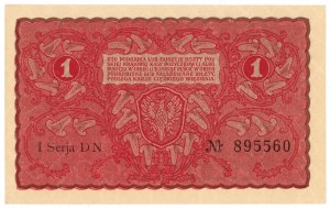 1 Polish mark 1919 - 1st Series DN