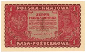 1 marka polska 1919 - I Serja HK