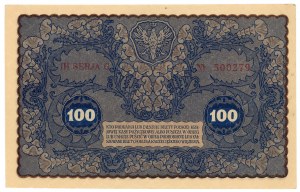 100 Polish marks 1919 - IH Series G